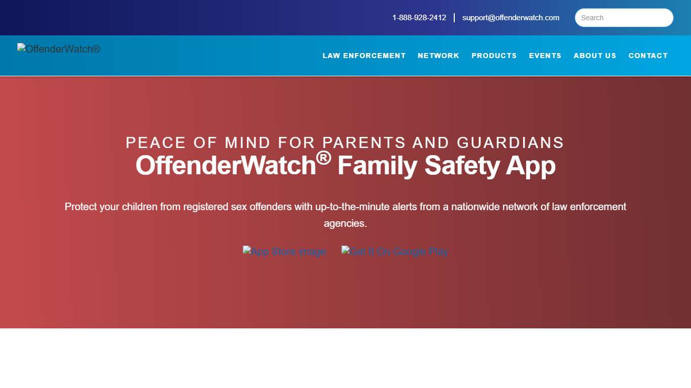 Family Safety App OffenderWatch